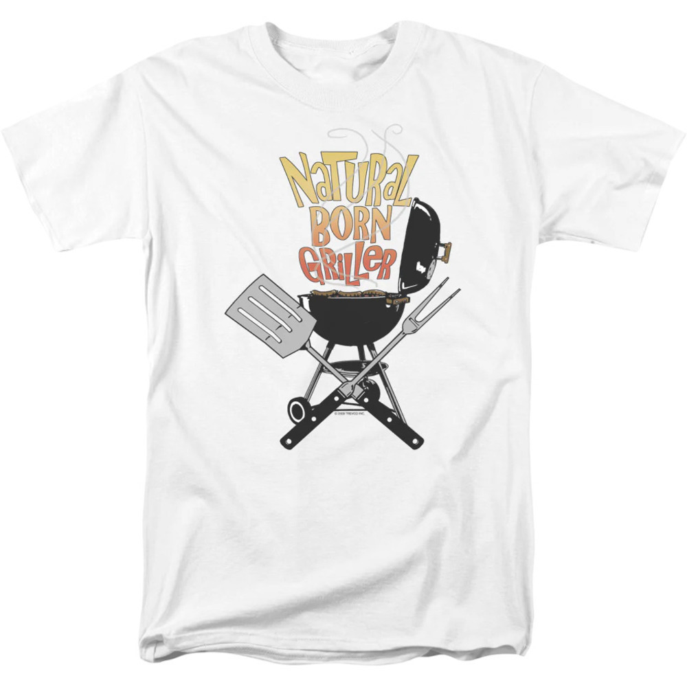 Natural Born Griller Fathers Day Tshirt